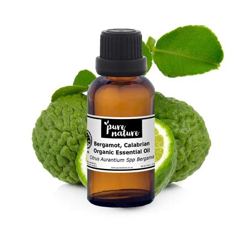 Bergamot Calabrian Organic Essential Oil Purenature Nz