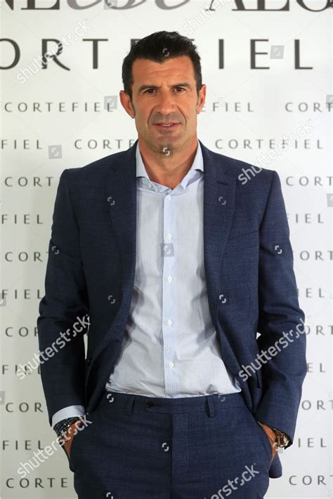 Former Soccer Player Luis Figo Poses Editorial Stock Photo - Stock ...