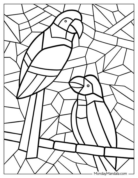 22 Mosaic Coloring Pages Free Pdf Printables Artofit