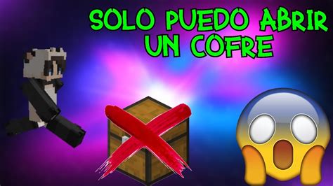 Skywars Pero Solo Puedo Abrir Un Cofre Retos De Skywars YouTube