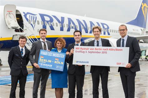 Ryanair verbindet Schönefeld mit Köln