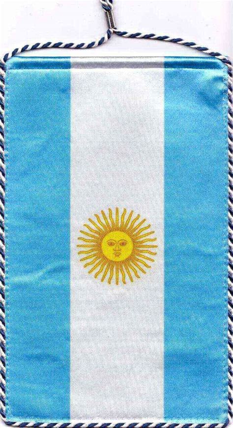 Argentinien Mit Wappen Tischbanner