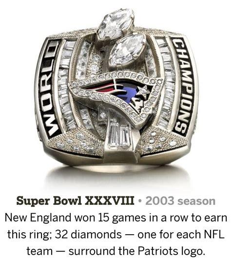 2003 super bowl ring