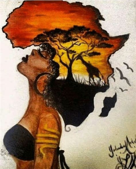 African Queen Drawing at PaintingValley.com | Explore collection of ...