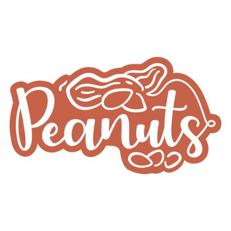 Peanuts Food Cut Out Badge Png And Svg Design For T Shirts