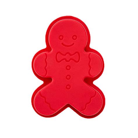 Silicone Christmas Mini Gingerbread Mould – Bakers Boutique