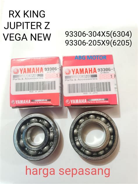 BEARING KRUK AS HS HIGH SPEED 6205 6304 RX KING JUPITER Z VEGA NEW MADE