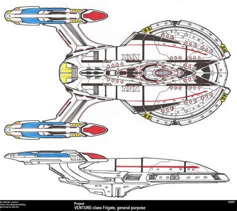 Venture Schematic Starfleet Bureau Of Information