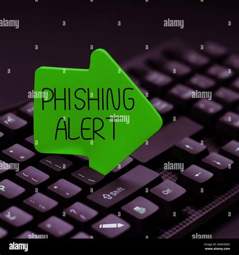 Criture Affichant Le Texte Alerte De Phishing Approche Commerciale