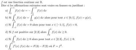 intégrale d une fonction Cours et exercices expliqués en vidéo