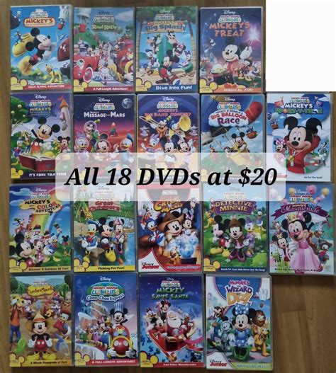 Mickey Mouse Clubhouse Dvd Hobbies Toys Music Media Cds Dvds