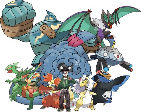 Commission Smithy4224s Pokemon Team By Tails19950 On Deviantart