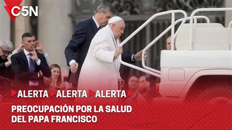 Preocupa La Salud Del Papa Francisco No Pudo Subir Al Papam Vil Ni Con