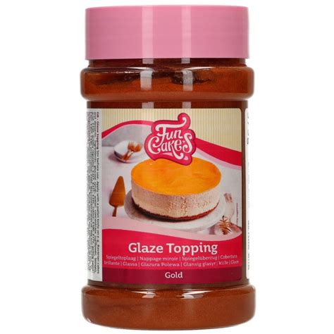 FunCakes Polewa lustrzana Mirror Glaze Złota 375g F54490