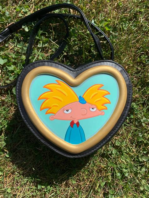 Hand Painted hey Arnold Helgas Locket Purse - Etsy