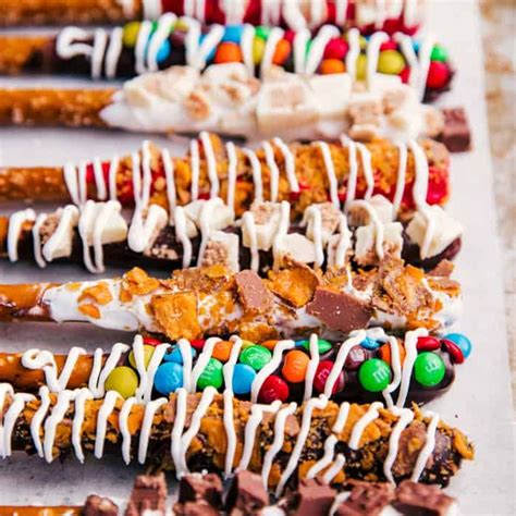 Chocolate Covered Pretzel Rods Are Perfect For Any Holiday And All