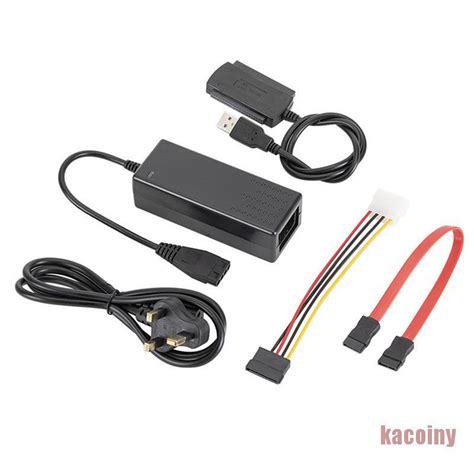 [kcy] Cabo Conversor Adaptador Usb 2 0 Para Ide Sata Hd De 2 5 3 5