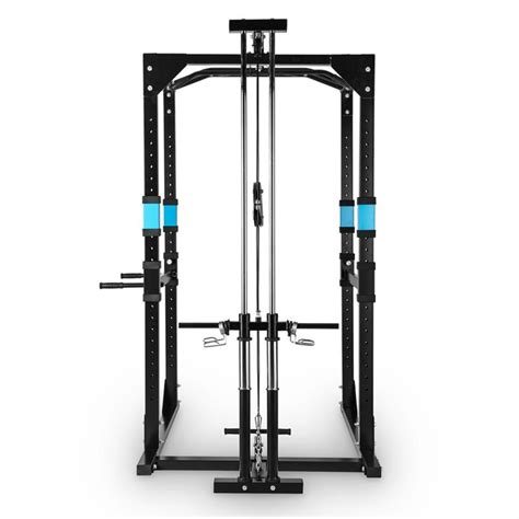 Capital Sports Tremendour Pi Power Rack Home Gym Acier Avec C Ble De