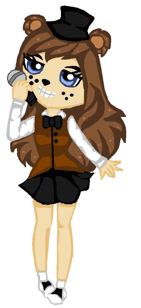 Freddy Fazbear Anime Girl