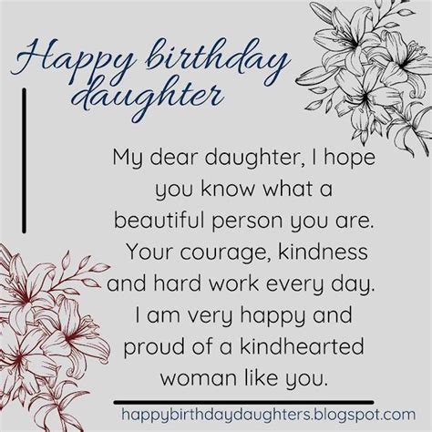 Happy birthday daughter images with quotes wishes messages – Artofit