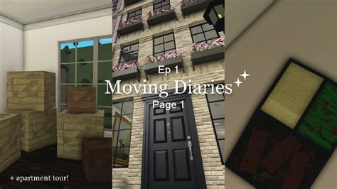 Moving Into My New Apartment Moving Diaries Pt Bloxburg Roleplay