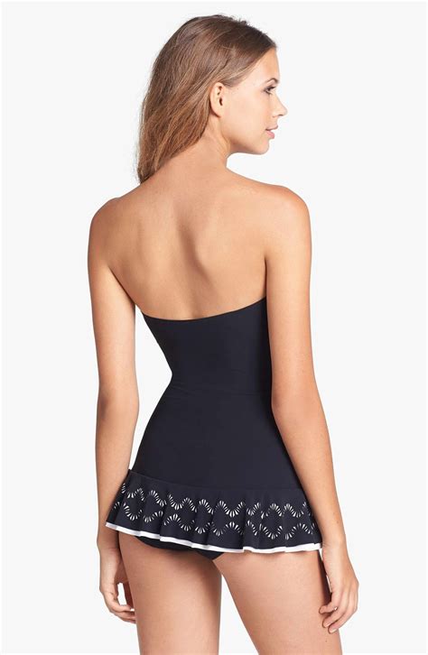 Profile By Gottex Bandeau Swimdress Nordstrom Swim Dress Flirty