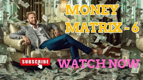 The Money Matrix 06 ధనవంతులుగా మారడానికి మార్గం Money Moneymaking