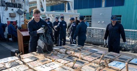 La Guardia Costera Incauta Coca Na Y Marihuana Por Valor De