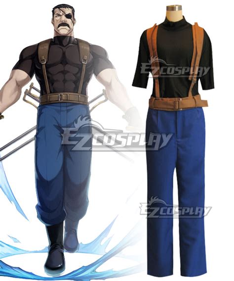 Fullmetal Alchemist King Bradley Cosplay Costume