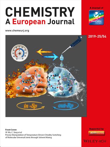 Front Cover Precise Manipulation Of TemperatureDriven Chirality