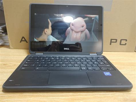 Dell 360 Flip Touch Screen Laptop 4gb Ram Ssd Drive 12 Inch Touch