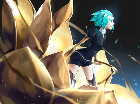 Anime Houseki No Kuni Fosfofilita Houseki No Kuni Fondo De