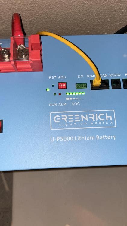 Greenrich Battery Sunsynk Inverter Dipswitches Batteries Power Forum Renewable Energy