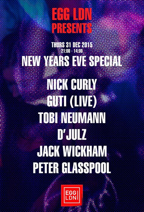 Egg London Announces Nye Plans Decoded Magazine