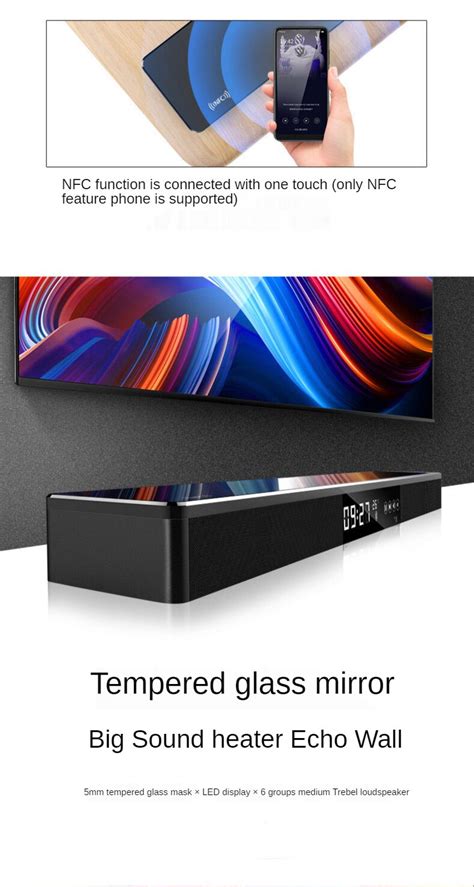 80W Super Power TV Soundbar Home Theater Sound System Bar Speaker