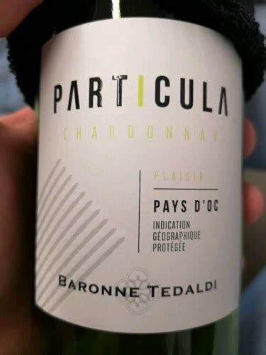 Ch Teau Baronne Tedaldi Particula Chardonnay Vivino Us