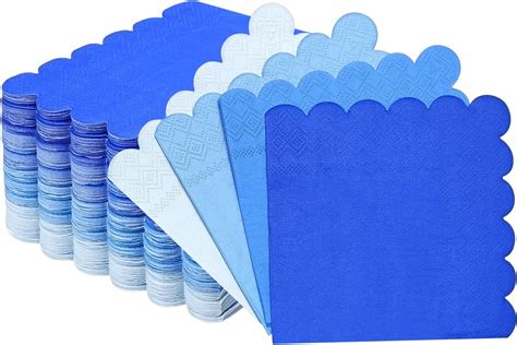 Amazon Pcs Ply Cocktail Napkins X Inch Scalloped