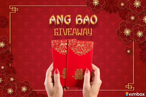 Annual Chinese New Year Ang Bao Giveaway Vimbox Movers Singapore