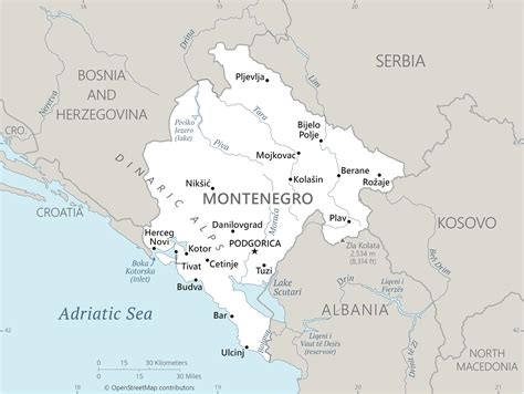 Montenegro Details - The World Factbook