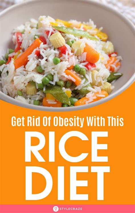 The Rice Diet How It Works What To Eat And Benefits Rice Diet