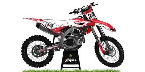 MX Graphics Kit Honda CR CRF Danger UK