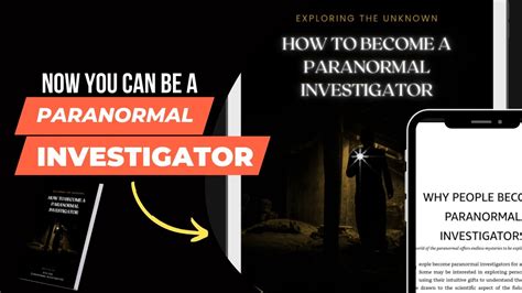 Become A Professional Paranormal Investigator With How To Become A