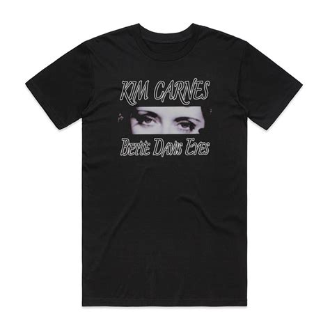 Kim Carnes Bette Davis Eyes Album Cover T-Shirt Black