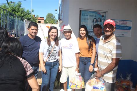 Prefeitura De Bernardo Do Mearim Distribui Cestas Básicas As Famílias