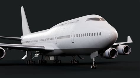 Boeing 747-400 Airplane 3D Models | ActionVFX