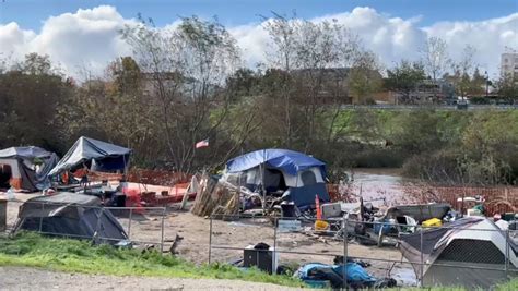 Benchlands Homeless Camp Floods In Santa Cruz Kion546