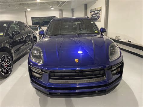 New Macan S In Gentian Blue Delivered Porsche Macan Forum