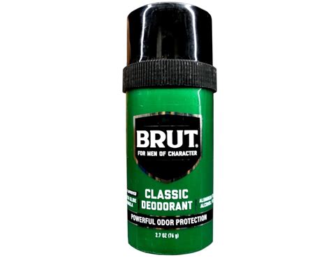 Brut Classic Round Stick Deodorant 2 7 Ounces Pack Of 7 Beauty And Personal Care