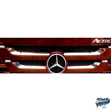 Int Rieurs Grille Calandre Mercedes Mp Cabine Standard En Inox Acc