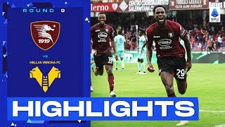 Salernitana Verona Dia Scores Last Minute Winner Goals